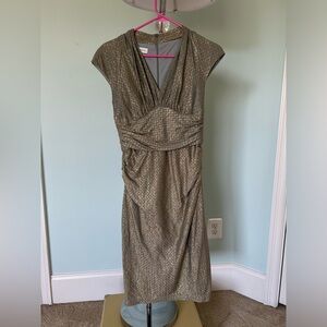 Metallic Gold and Terry Blue Dress 🐩